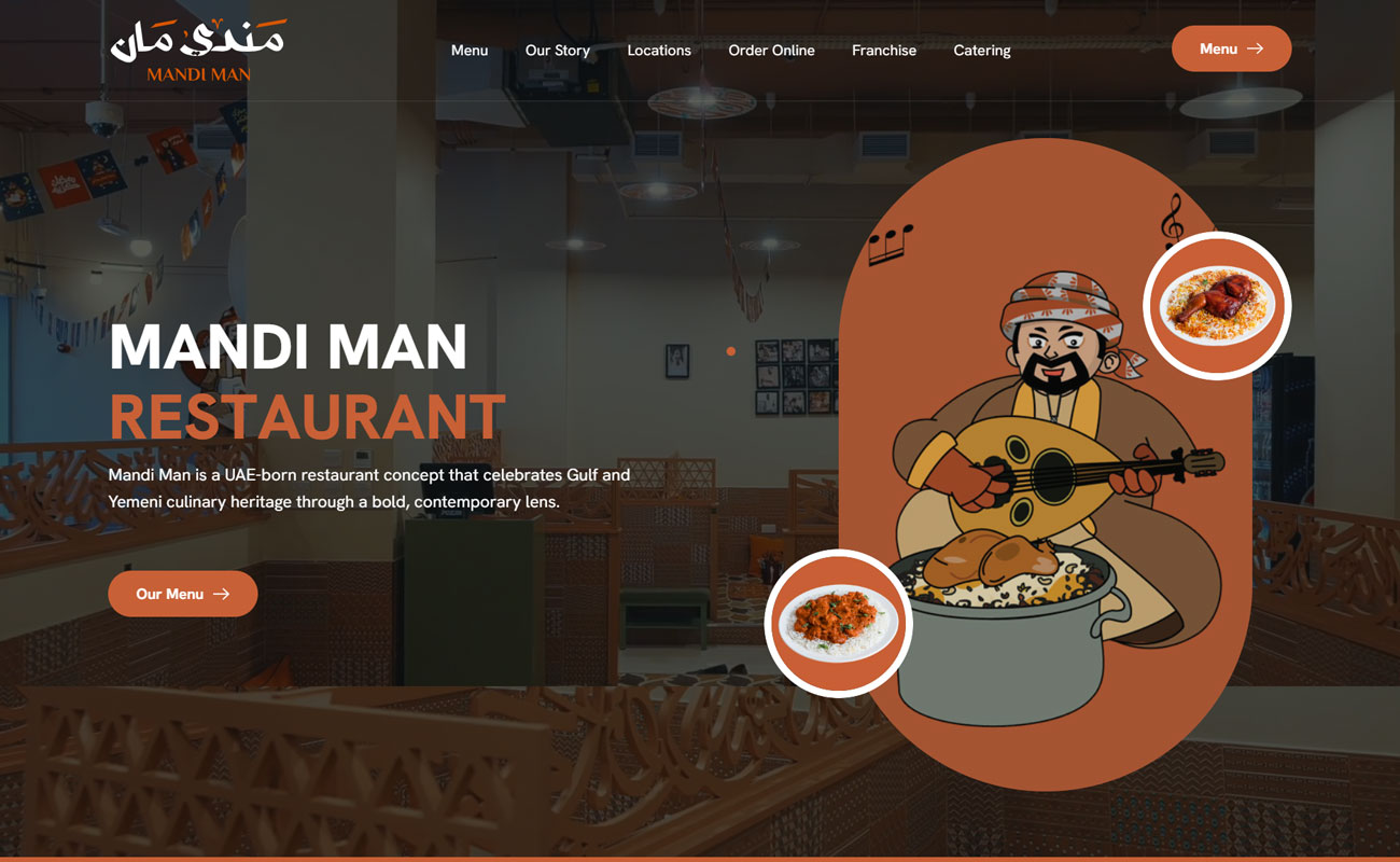Mandi Man dish
