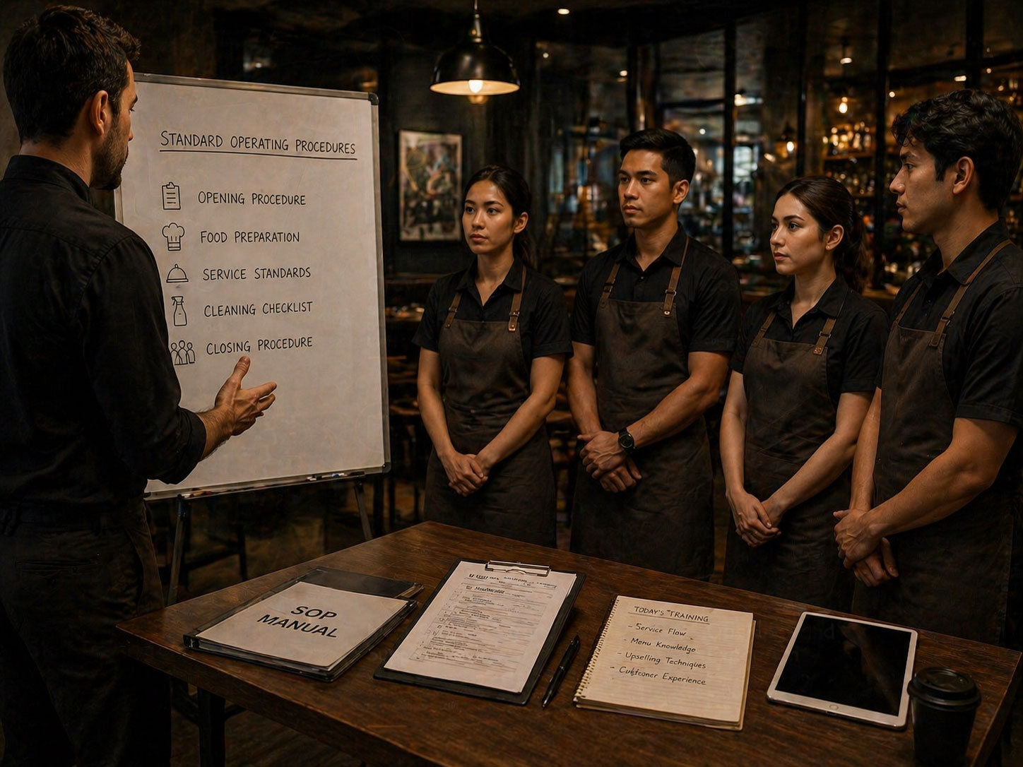 Staff Training and SOP Implementation - Restaurant Consultant