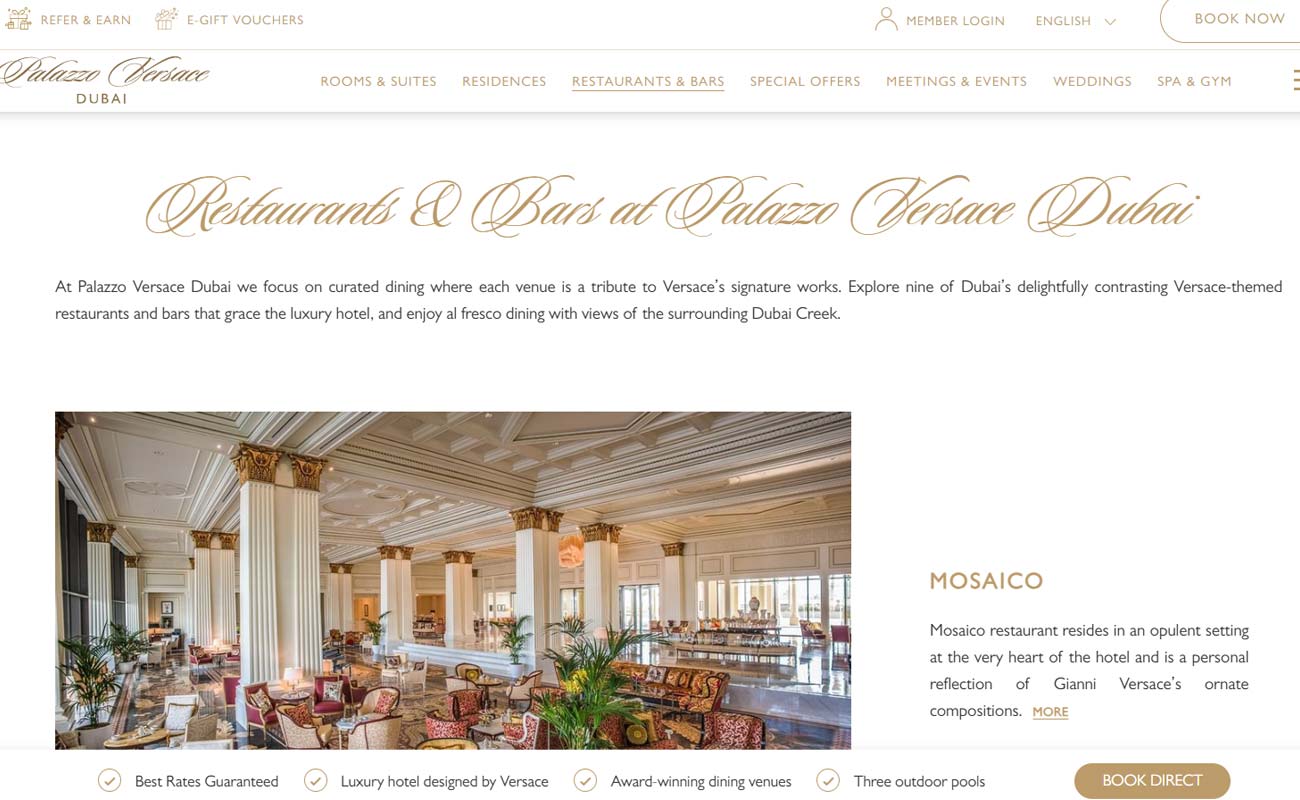 Palazzo Versace Dubai